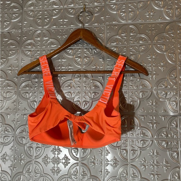 Victoria Secret orange T-Shirt Lightly Lined Wireless 34C - Picture 5 of 5